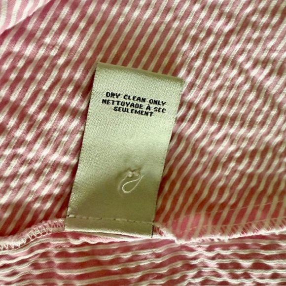 Cotton Pink with white stripes dress - Picture 14 of 14